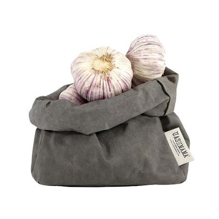 Brødpose Mørkegrå B120 x D180 x H330 mm Uashmama 