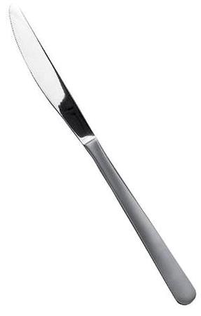 Frokost/dessert kniv skaft børstet Elegance L204 mm 