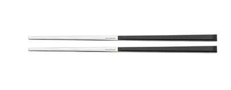 Spisepinde m/sort håntag L220 mm SUSHI Pro Black 