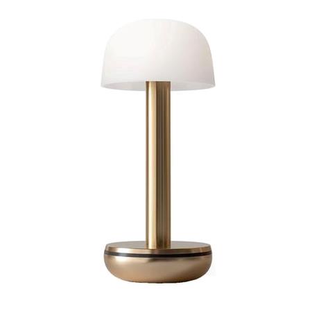 Bordlampe guld/frosted 212 mm Humble Two 