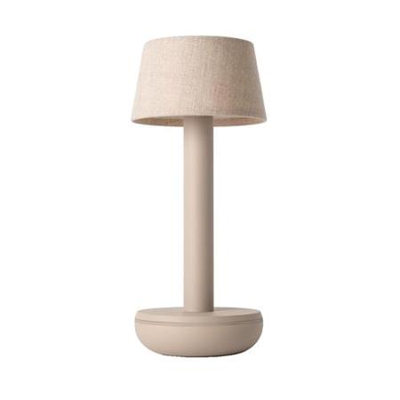 Bordlampe beige linned 212 mm Humble Two 