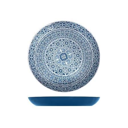 Skål melamin blå 380 mm 3,5 ltr Marrakesh 