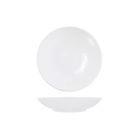 Skål/tallerken melamin hvid 185 mm 60 cl Osaka 