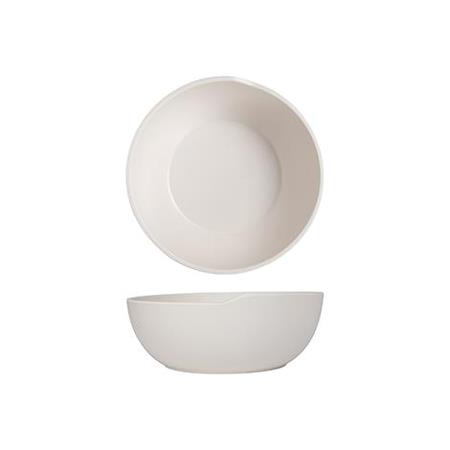 Skål melamin mat hvid 200 mm 1,2 ltr Copenhagen 
