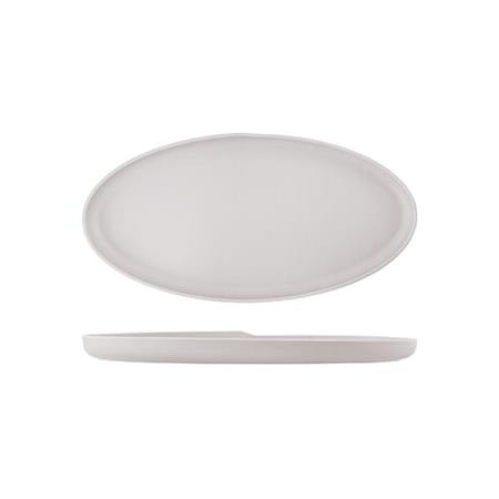Fad melamin mat hvid B475 x D240 x H35mm Copenhagen 