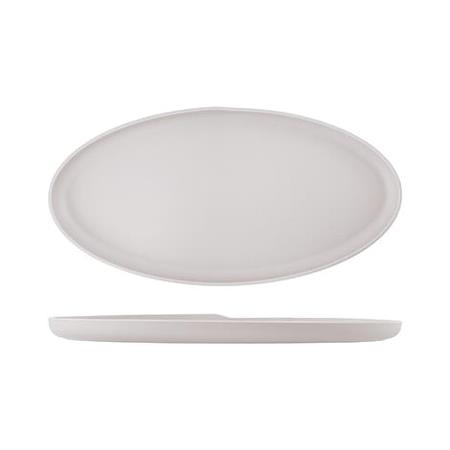 Fad melamin mat hvid B550 x D275 x H35mm Copenhagen 