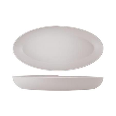 Fad melamin mat hvid B550 x D275 x H75mm Copenhagen 