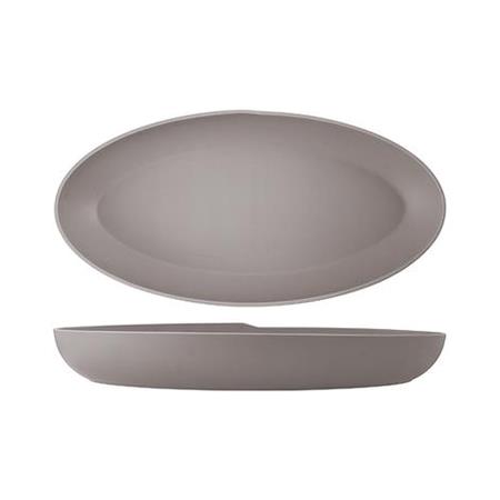 Fad melamin mat grå B550 x D275 x H75mm Copenhagen 