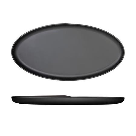 Fad melamin mat sort B550 x D275 x H35mm Copenhagen 