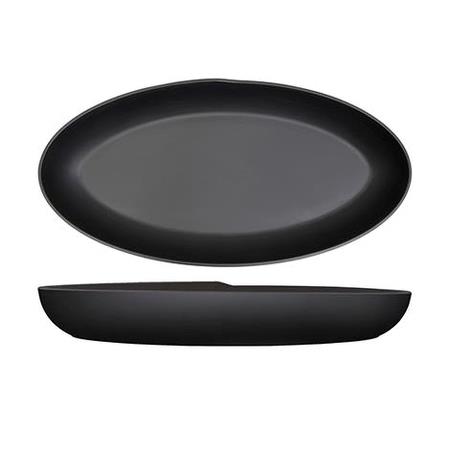 Fad melamin mat sort B550 x D275 x H75mm Copenhagen 