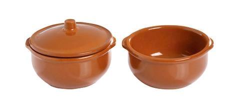 Skål m/låg diam 135 mm terracotta Regas 