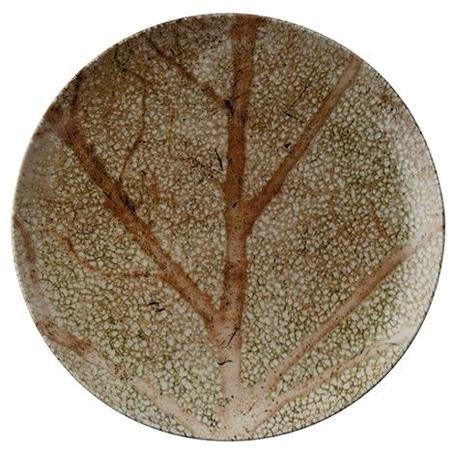 Tallerken coupe flad brun 275 mm Nature Essence 