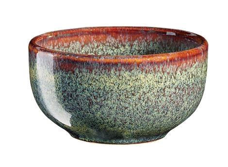 Skål stentøj brun 110 mm Rustik 