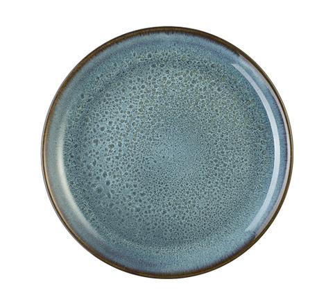 Tallerken stentøj drops 240 mm Rustik 