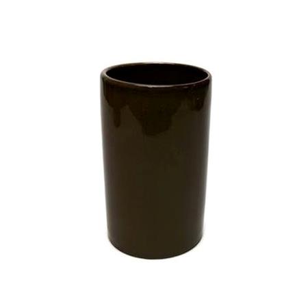 Redskabskrukke stentøj valnød H150 mm Rustik 