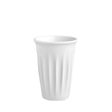 Krus uden hank hvid 25 cl Ribby 
