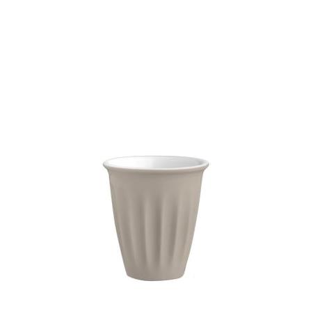 Krus uden hank taupe 14 cl Ribby 