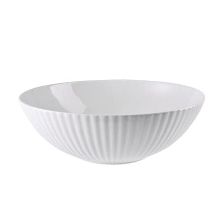 Skål hvid diam 260 mm Daisy 