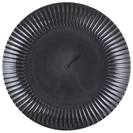Tallerken sort 270 mm Daisy 