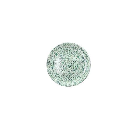 Tallerken coupe grøn mosaik 150 mm Attitude Emerald 
