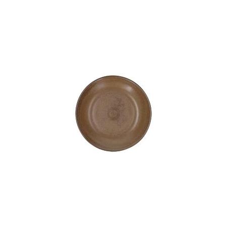 Tallerken coupe brun 160 mm Terracotta 