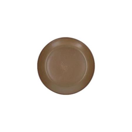 Tallerken coupe brun 210 mm Terracotta 