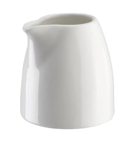 Flødekande EHG hvid 20 cl porcelæn uden hank 