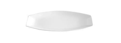 Buffetfad EHG oval 290 mm hvidt porcelæn 