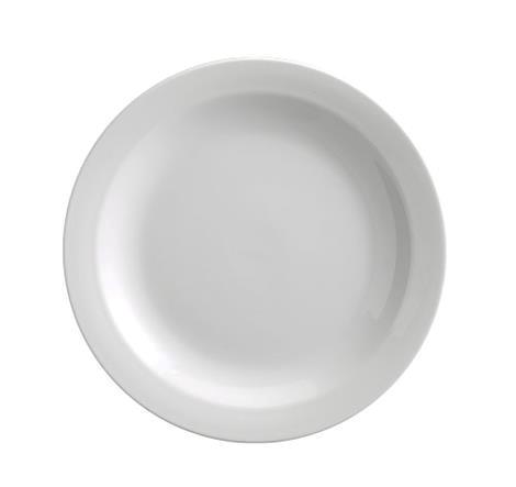 Tallerken EHG 210 mm hvid Begrænset antal, udgående vare 