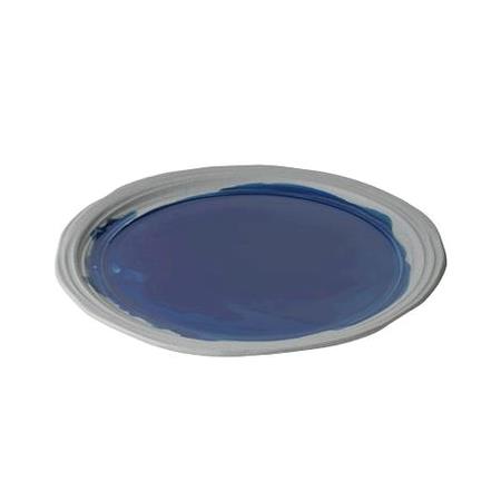 Tallerken indigo blå 260 mm No.W 