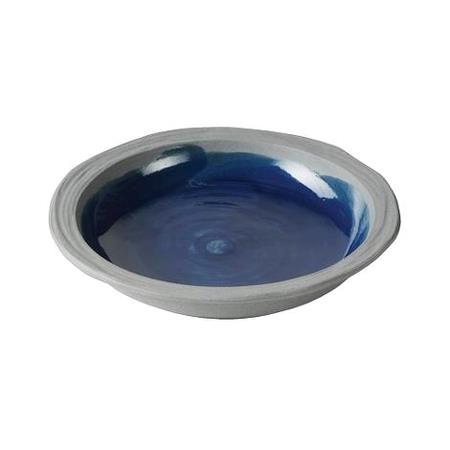 Tallerken dyb coupe indigo blå 210 mm No.W 