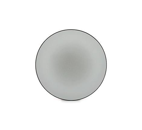 Tallerken flad pepper grå 215 mm EQUINOXE 