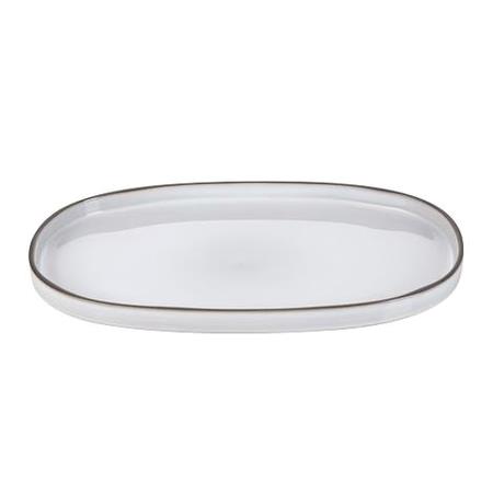 Fad hvid B355 x D218 x H25 CARACTERE 