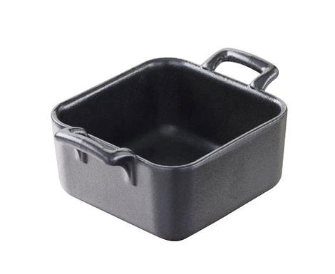 Skål m håndtag sort B70 x D70 x H35 mm BC 