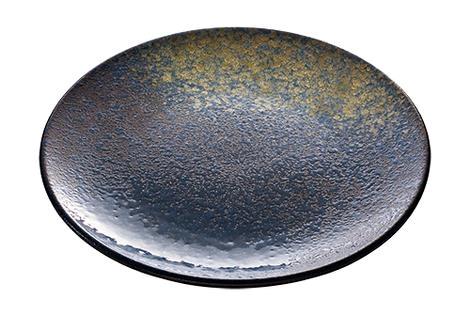 Tallerken coupe flad brun 280 mm Sea Playground 
