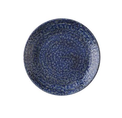 Tallerken coupe blå 165 mm Homespun Chroma Churchill 