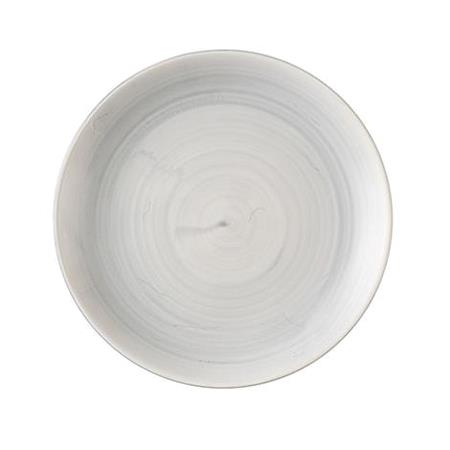 Tallerken coupe lysegrå 165 mm Stonecast Canvas Churchill 