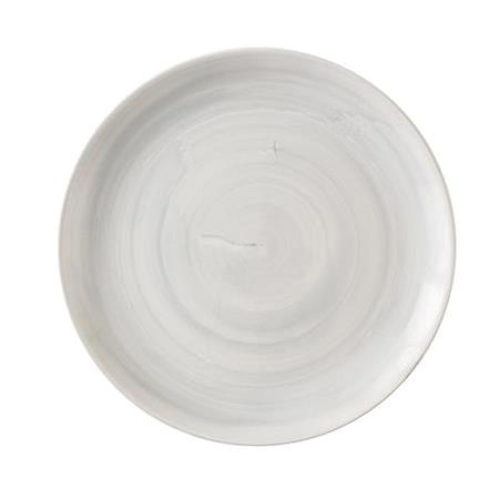 Tallerken coupe lysegrå 288 mm Stonecast Canvas Churchill 