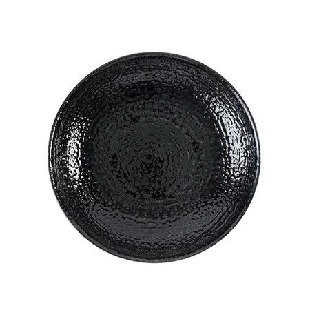 Tallerken coupe sort 217 mm Homespun Chroma Churchill 