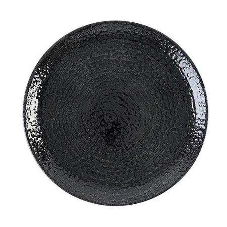 Tallerken coupe sort 288 mm Homespun Chroma Churchill 