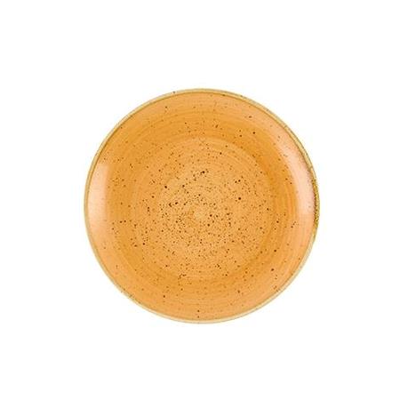 Tallerken coupe orange 165 mm Stonecast Churchill 