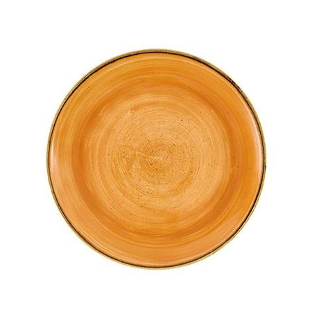 Tallerken coupe orange 260 mm Stonecast Churchill 