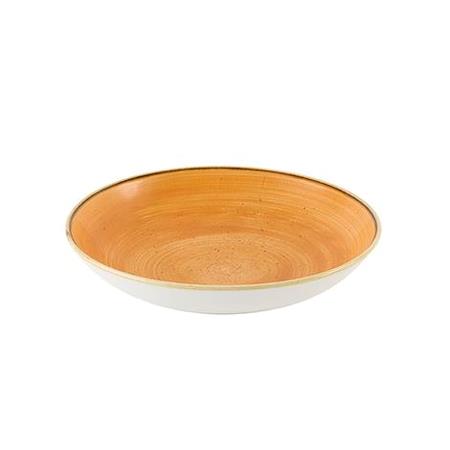 Tallerken coupe dyb orange 248 mm Stonecast Churchill 