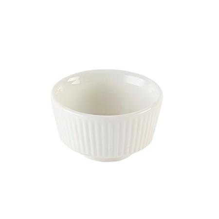 Skål m/fod hvid 11 cl Nourish Churchill 