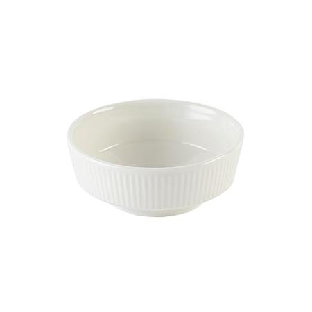 Skål m/fod hvid 26 cl Nourish Churchill 