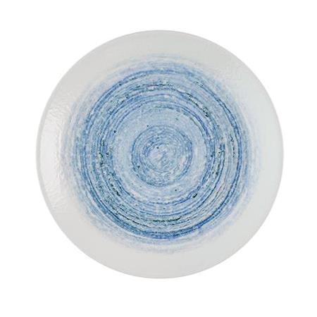 Tallerken coupe multi blå 165 mm Elements Churchill 