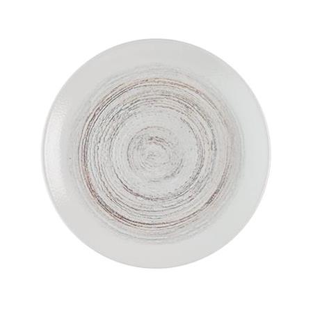 Tallerken coupe multi grå 217 mm Elements Churchill 