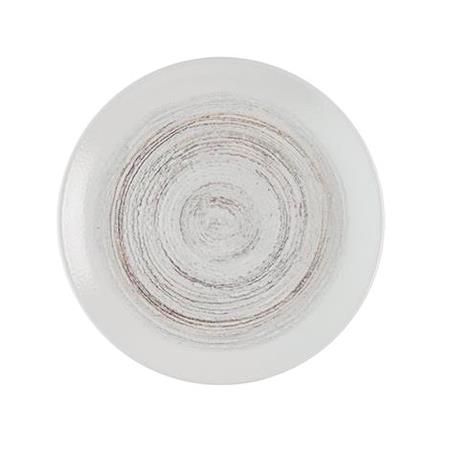 Tallerken coupe multi grå 288 mm Elements Churchill 