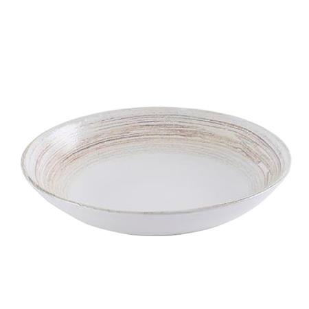 Tallerken coupe dyb multi grå 248 mm Elements Churchill 