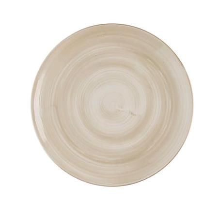 Tallerken coupe sand 260 mm Stonecast Canvas Churchill 